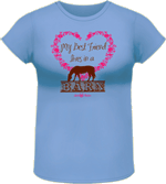 Lucky Bucky Clothing – My Best Friend Lives In A Barn – Missy T-Shirt