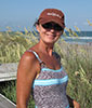Tresa chillin’ on the beach feeling Lucky. Wrightsville Beach, NC – July, 2009