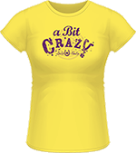 Lucky Bucky Clothing – A Bit Crazy - Tee For Women