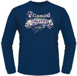 Lucky Bucky Clothing – Good Vibrations – Unisex Long Sleeve T-shirt