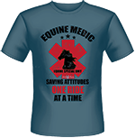 Lucky Bucky Clothing – Equine Medic – Unisex Tee