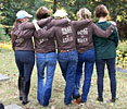 Joni... out "Trail Blazing" again with her friends, Kelly, Debbie, Joni, Carrie and Laurie.